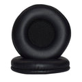 Black replacement ear pad cushion cover with foam center insert