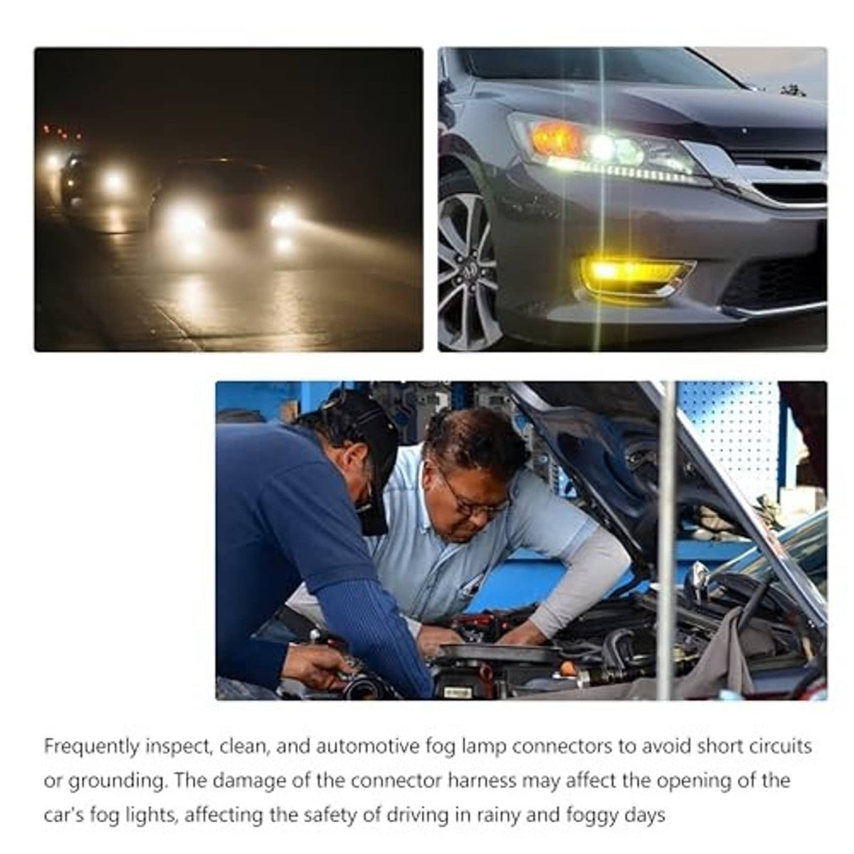 4-wire headlight connector pigtail adapter harness, plugs and wiring for vehicle installation