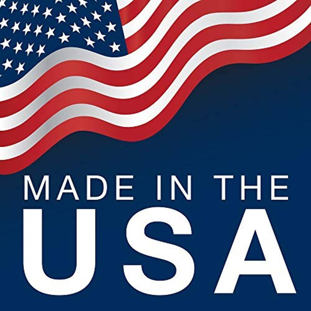 Made in the USA flag label graphic for packaging box
