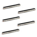 Slide potentiometer fader module, 3-pin connector, black top and white base