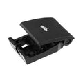 Black hood release handle with white wrench icon, front latch release piece