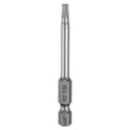 Gray Torx T20 screwdriver bit with shank and embossed size marking