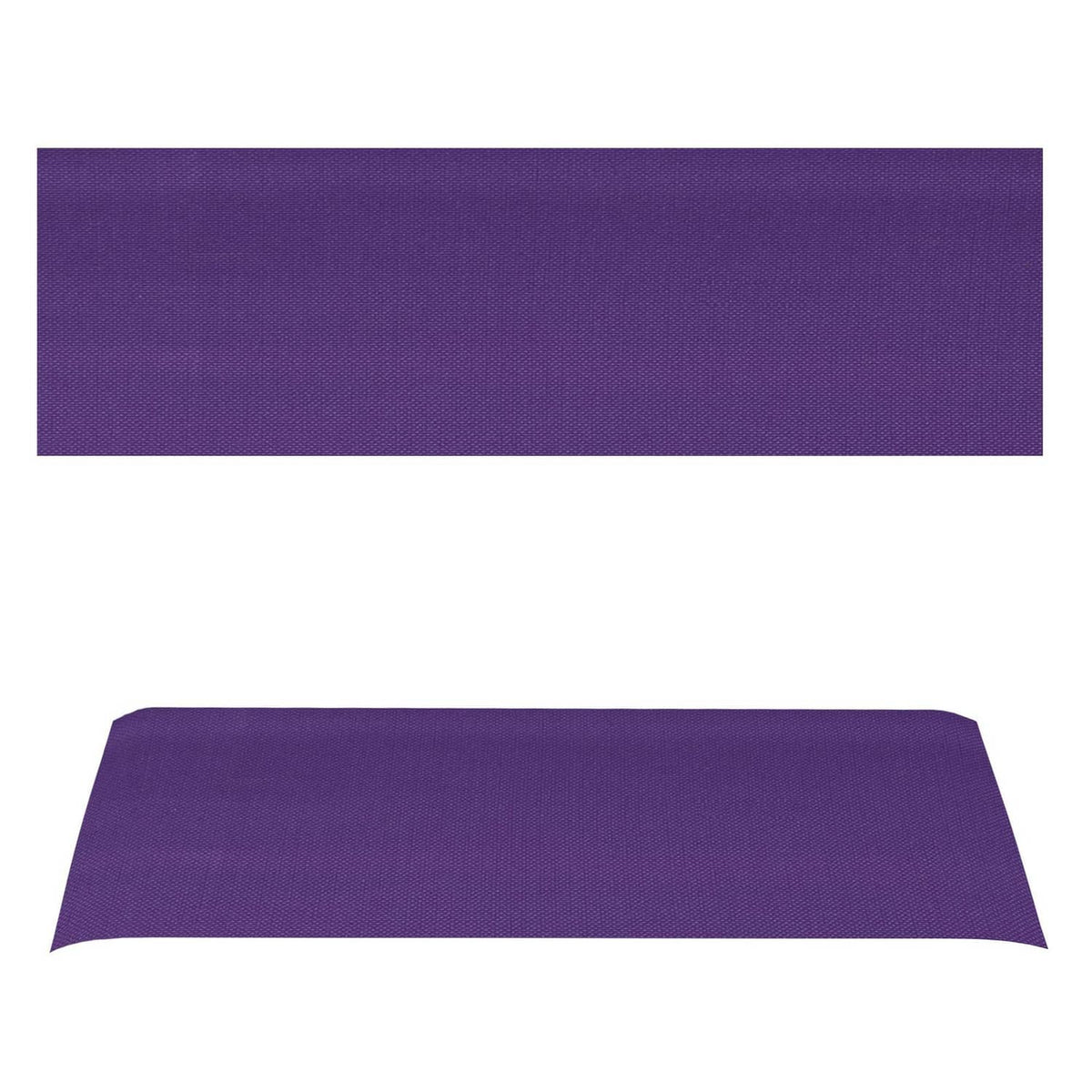 Purple director chair seat and back fabric