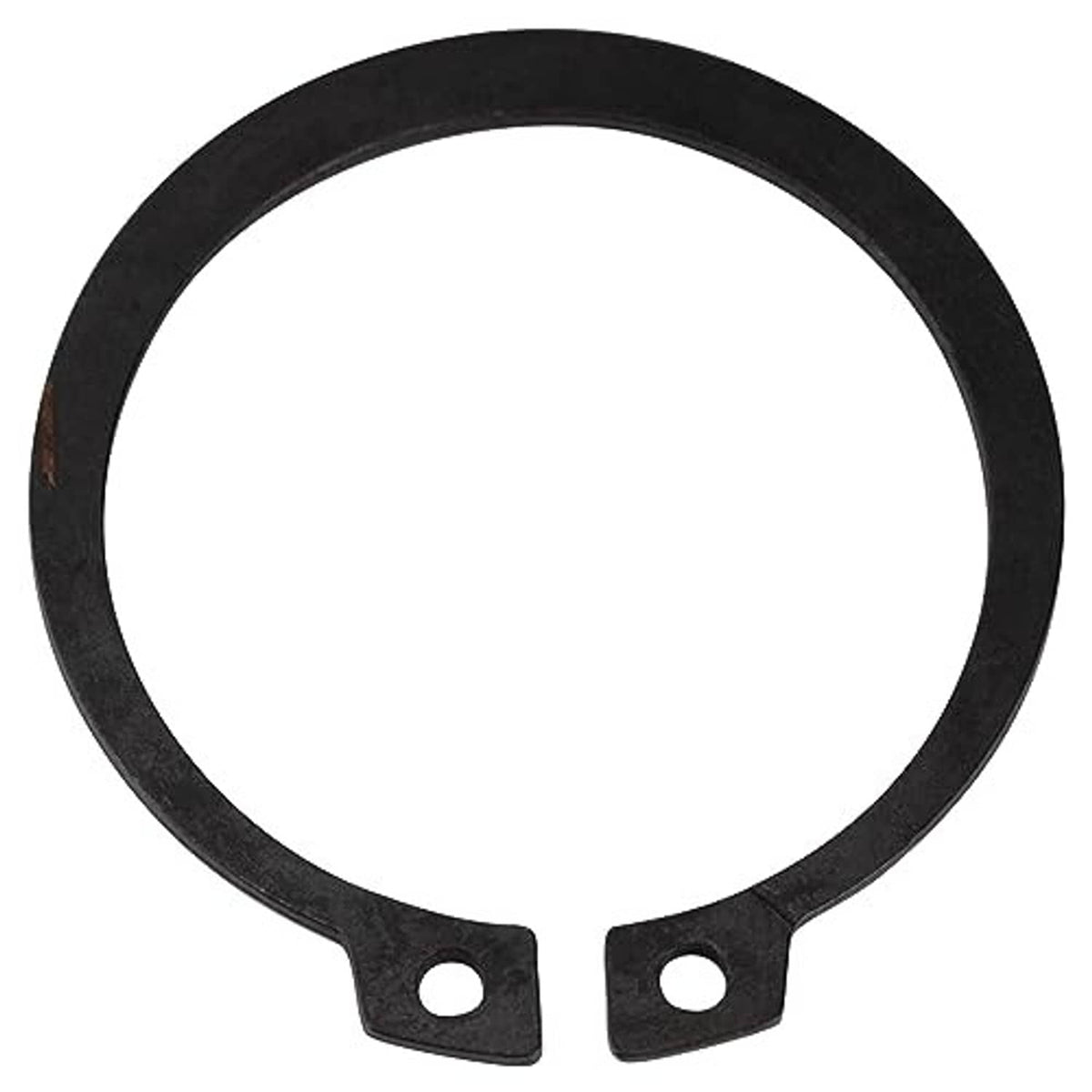 Black rubber retaining ring for ball joint boot