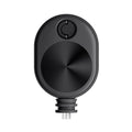 Insta360 Bullet Time cable adapter, black oval with threaded mount stud