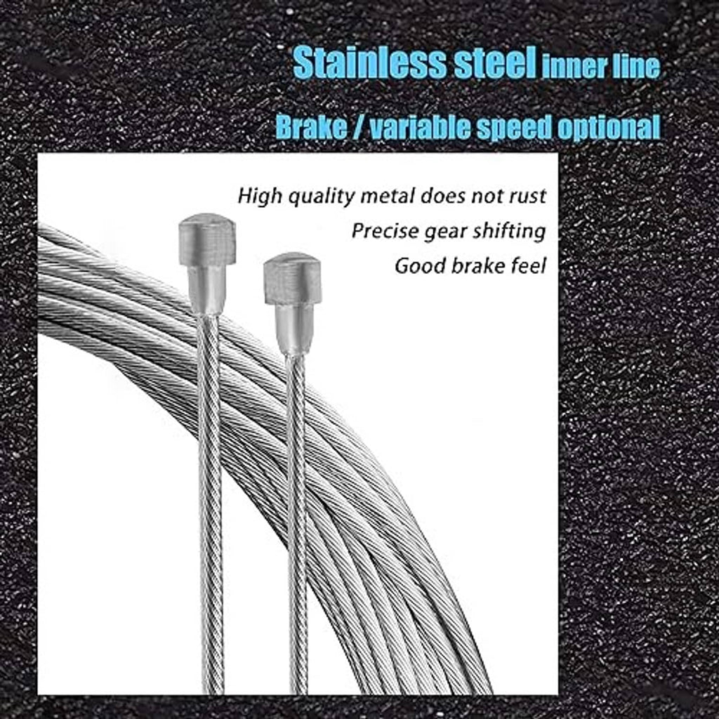Stainless steel inner cable line, braided wire with molded tips