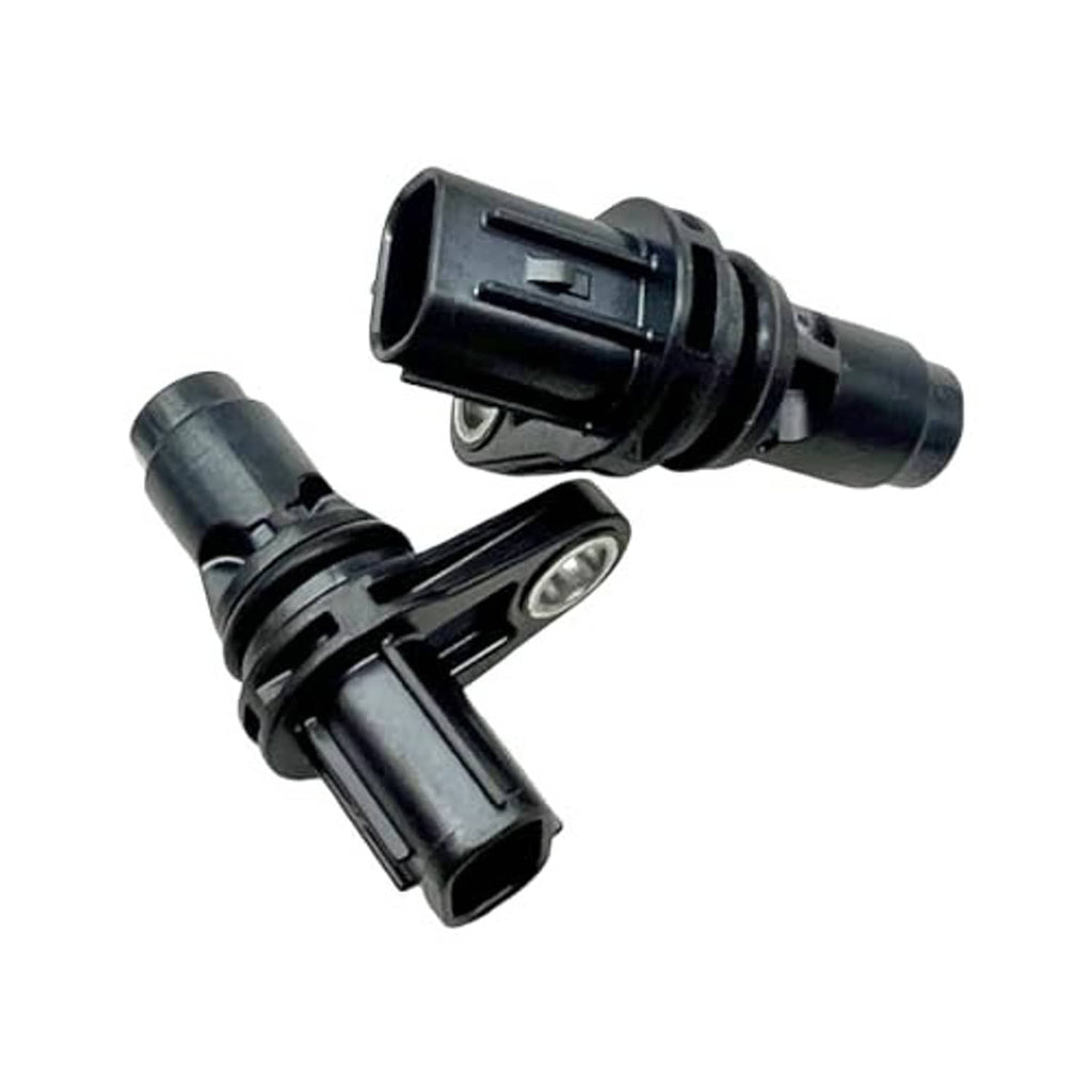 2-pack camshaft position sensors, black connectors with attached metal mounting plates