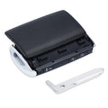 Black key fob case shell cover with button cutouts and emergency key slot