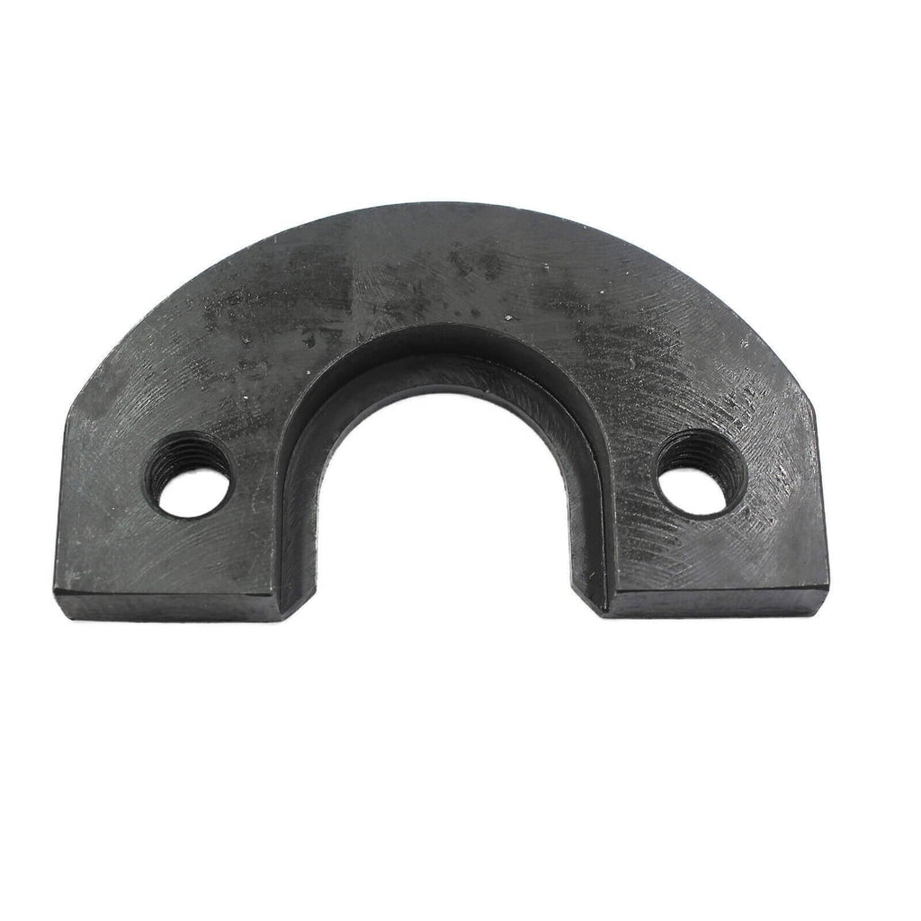 Transmission mainshaft inner bearing race puller tool, U-shaped metal fork with holes
