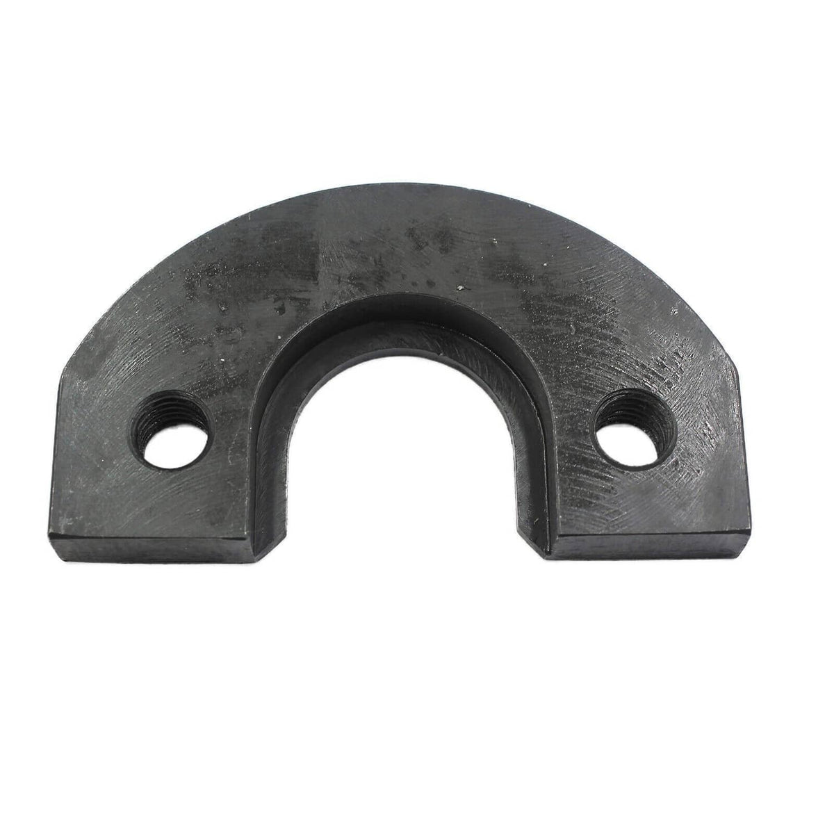 Transmission mainshaft inner bearing race puller tool, U-shaped metal fork with holes