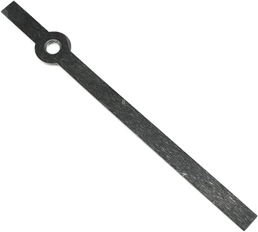 Clock movement replacement hand, dark gray with mounting hole