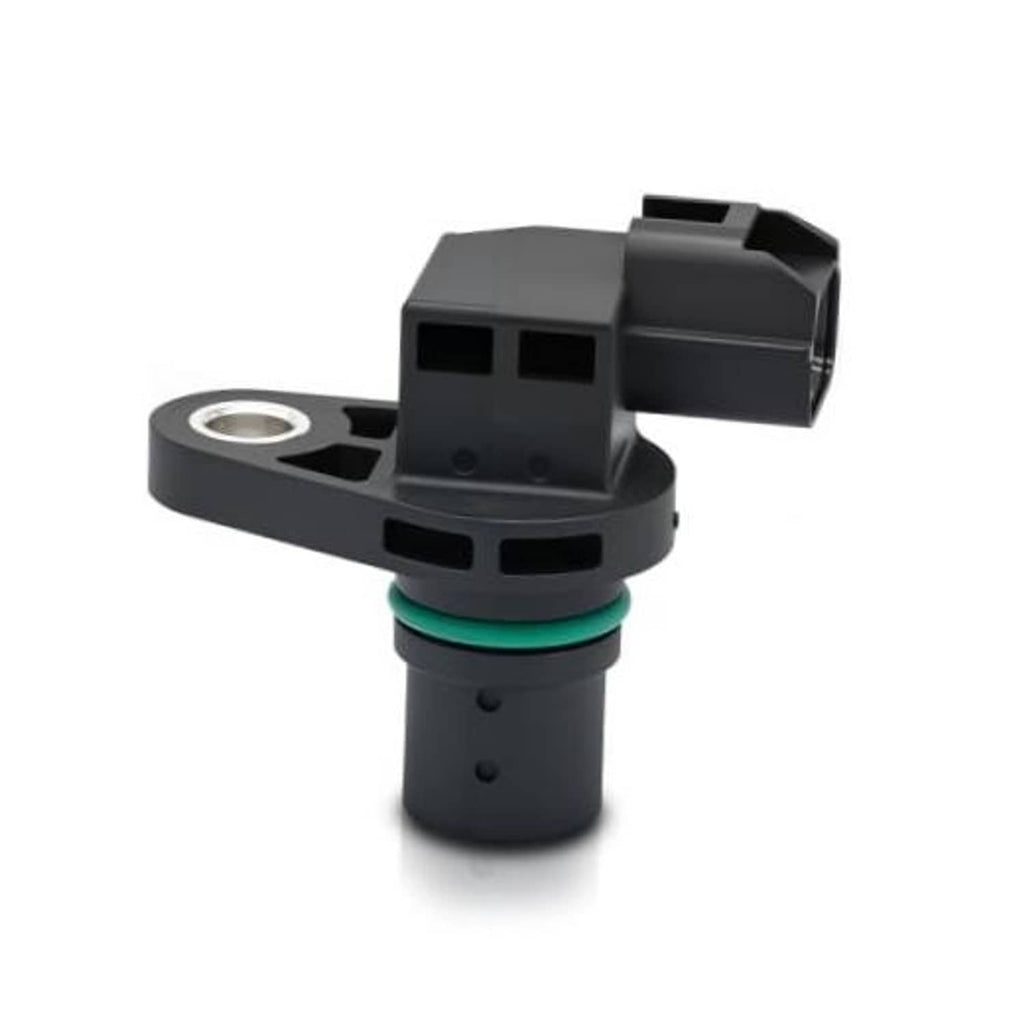 Engine camshaft position sensor with black connector and green sealing ring