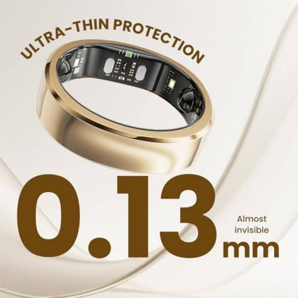 Ultra-thin transparent ring protector film for smart ring, 0.13 mm clear layer
