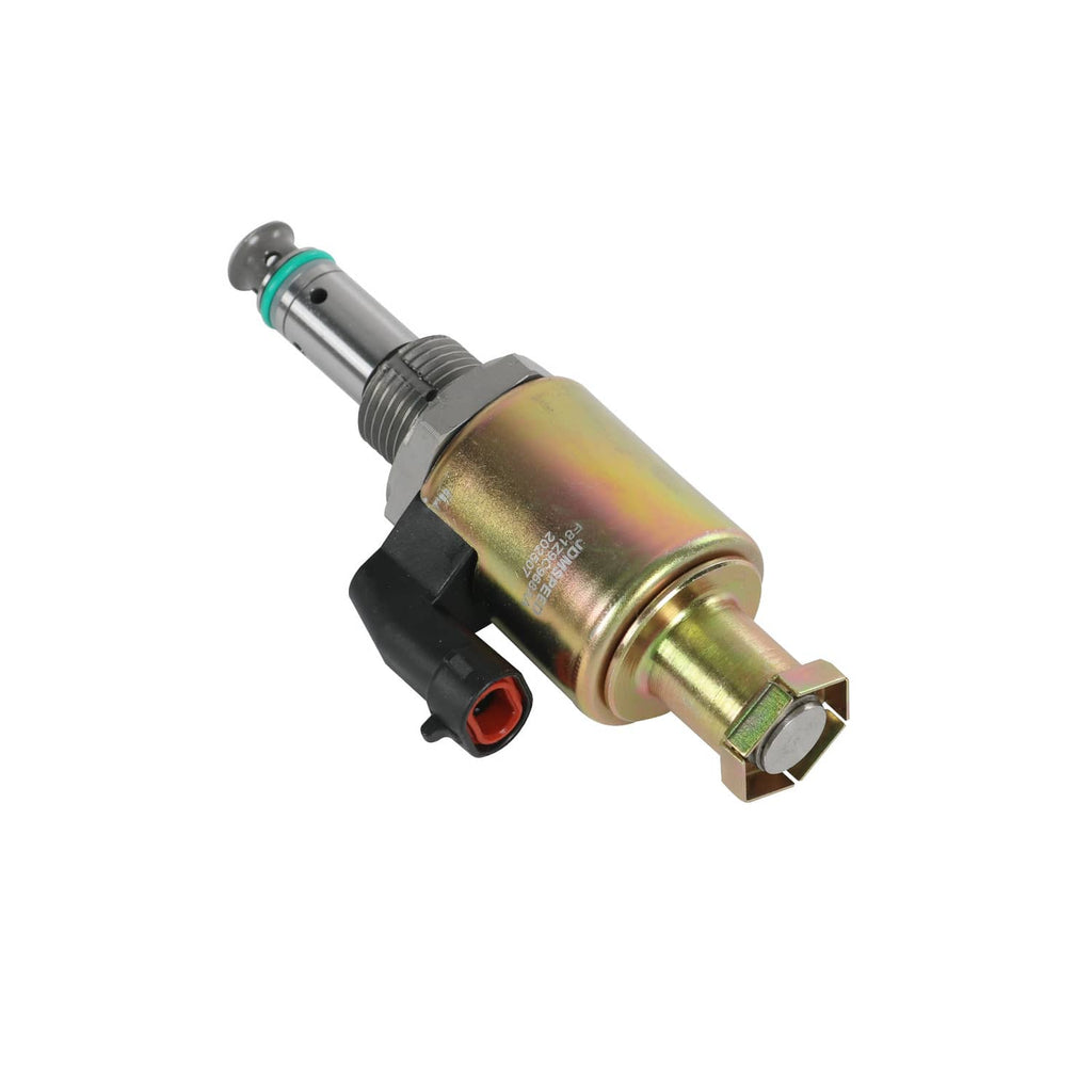 Fuel injection pressure regulator valve with rainbow finish body, mounting bracket, and plug