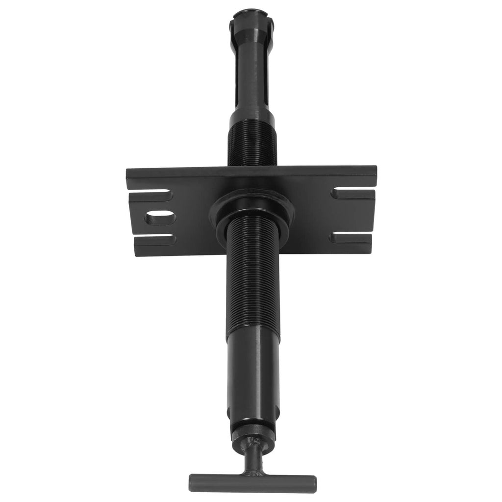 Marine gimbal bearing puller tool, black split plate with center threaded adjuster