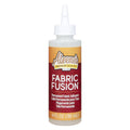 Aleene's Fabric Fusion permanent adhesive bottle with white pour cap, 4 fl oz.