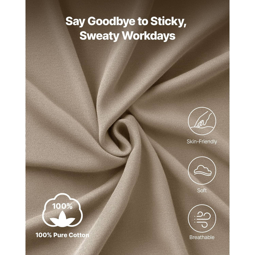 Flame-resistant work shirt fabric close-up with draped texture