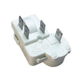Refrigerator compressor PTC starter relay, white 4-pin over load protector module