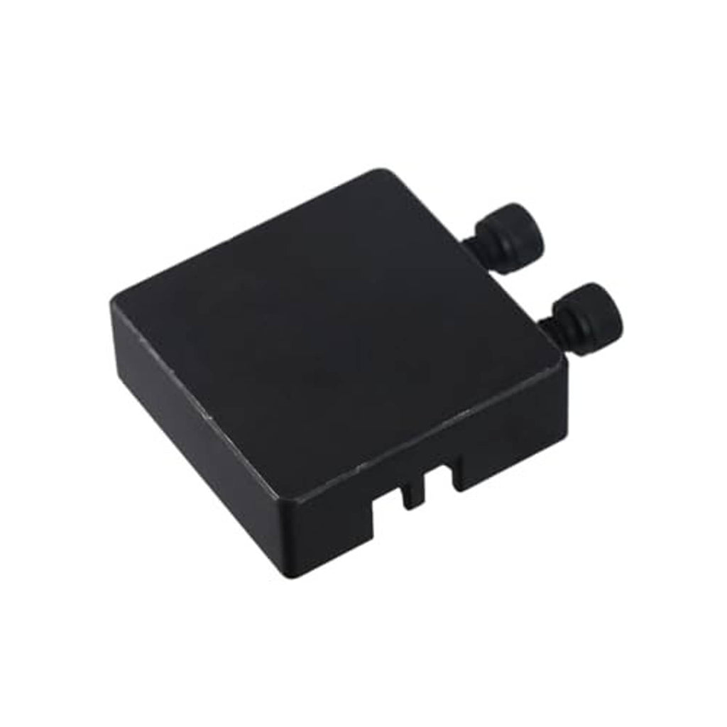 Black chain breaker tool housing with two mounting knobs
