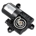 Active exhaust valve actuator with black housing and silver coil spring detail