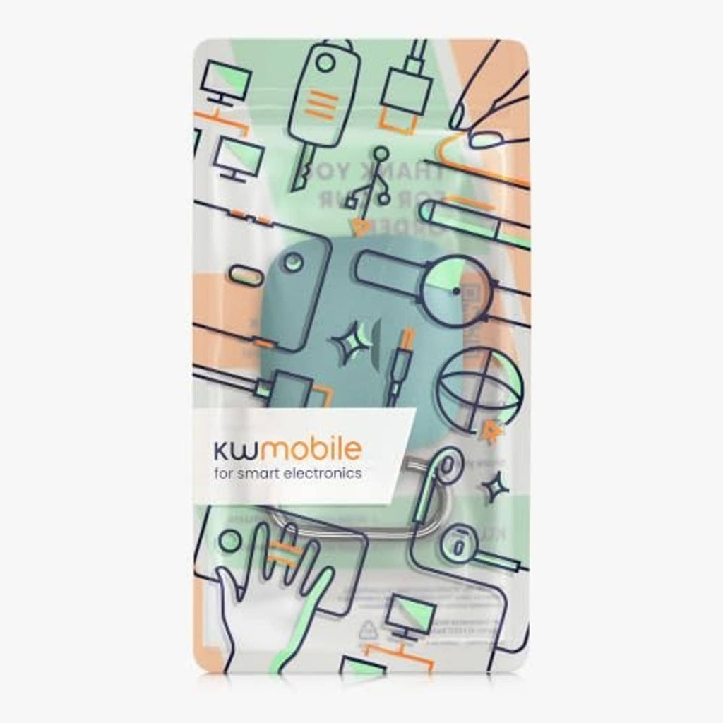 Kwmobile electronics accessory box with colorful device icon graphics