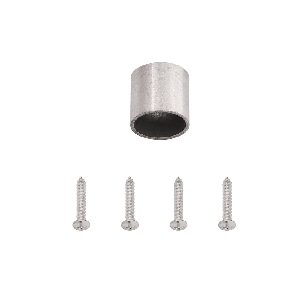 Dashboard cover installation hardware: metal sleeve and four screws