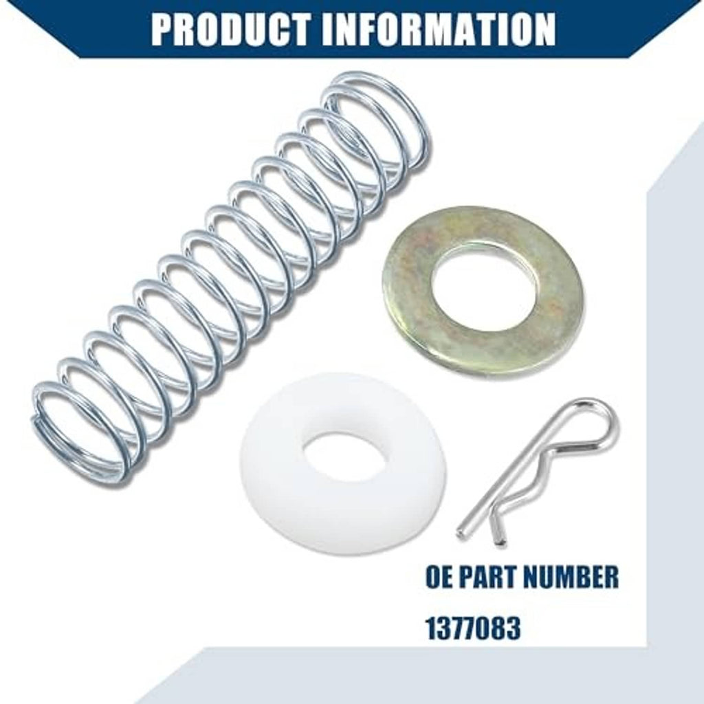 Transmission shifter linkage repair kit, OE part 1377083: spring, bushing, washer, pin