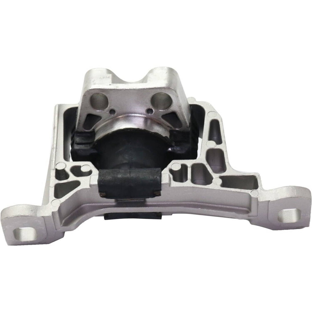 Motor mount bracket with central black rubber bushing and silver support arms