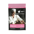 Sorbitol powder pouch, dark bag with pink label and net wt 200g/8oz.