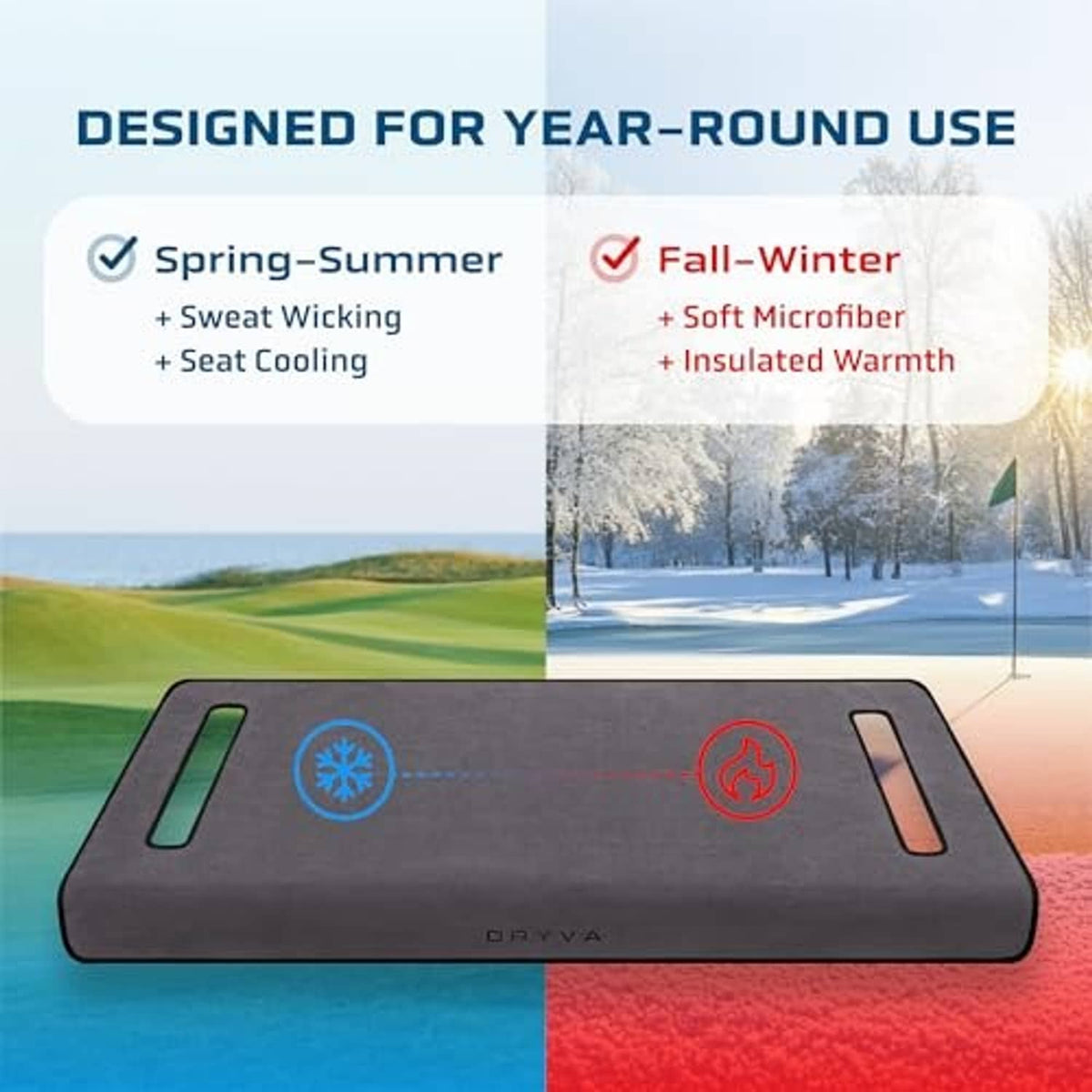 Waterproof golf cart seat cover, dark gray cover with two long side openings