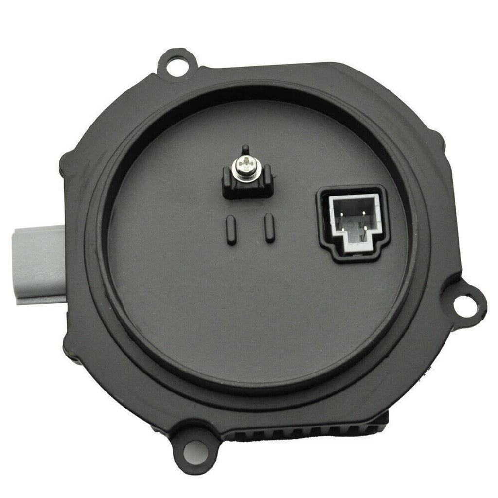 HID ballast igniter module with built-in electrical connector on black housing