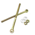 Steel deck lift link with ring end; includes nuts and flat washers (2 pack)