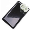 CDI ignition control box with black housing and white multi-pin connector, rectangular