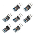 3.3V DC-DC buck converter modules, 3-pin boards (7 pack) with blue PCBs