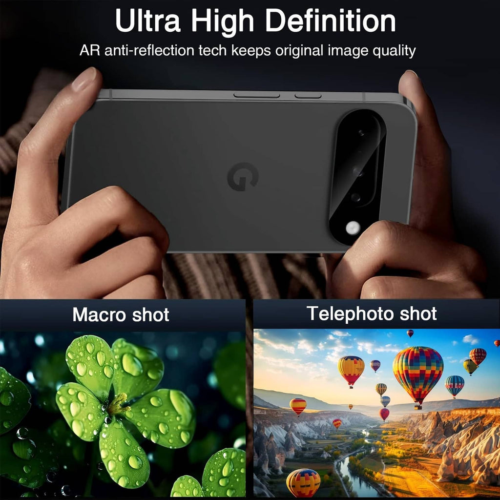 Ultra-clear tempered glass camera lens protector, AR anti-reflection film