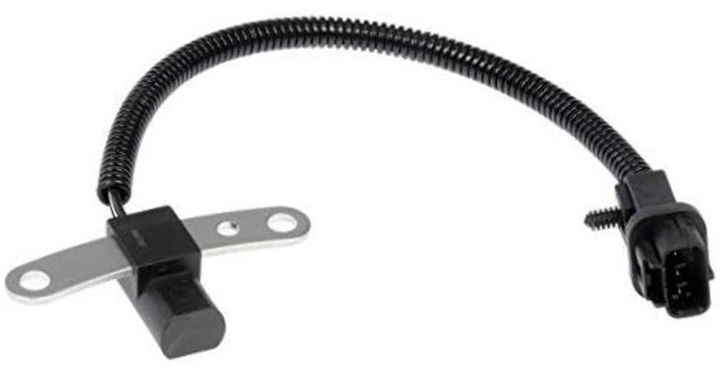 Crankshaft position sensor with mounting bracket and two-wire electrical plug