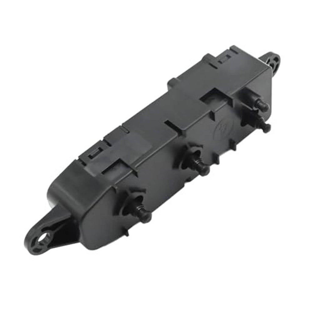 Power seat switch module, black plastic with two center sections and four screw posts