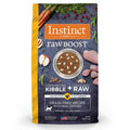 Grain-free dry cat food bag, kibble + freeze-dried raw chicken