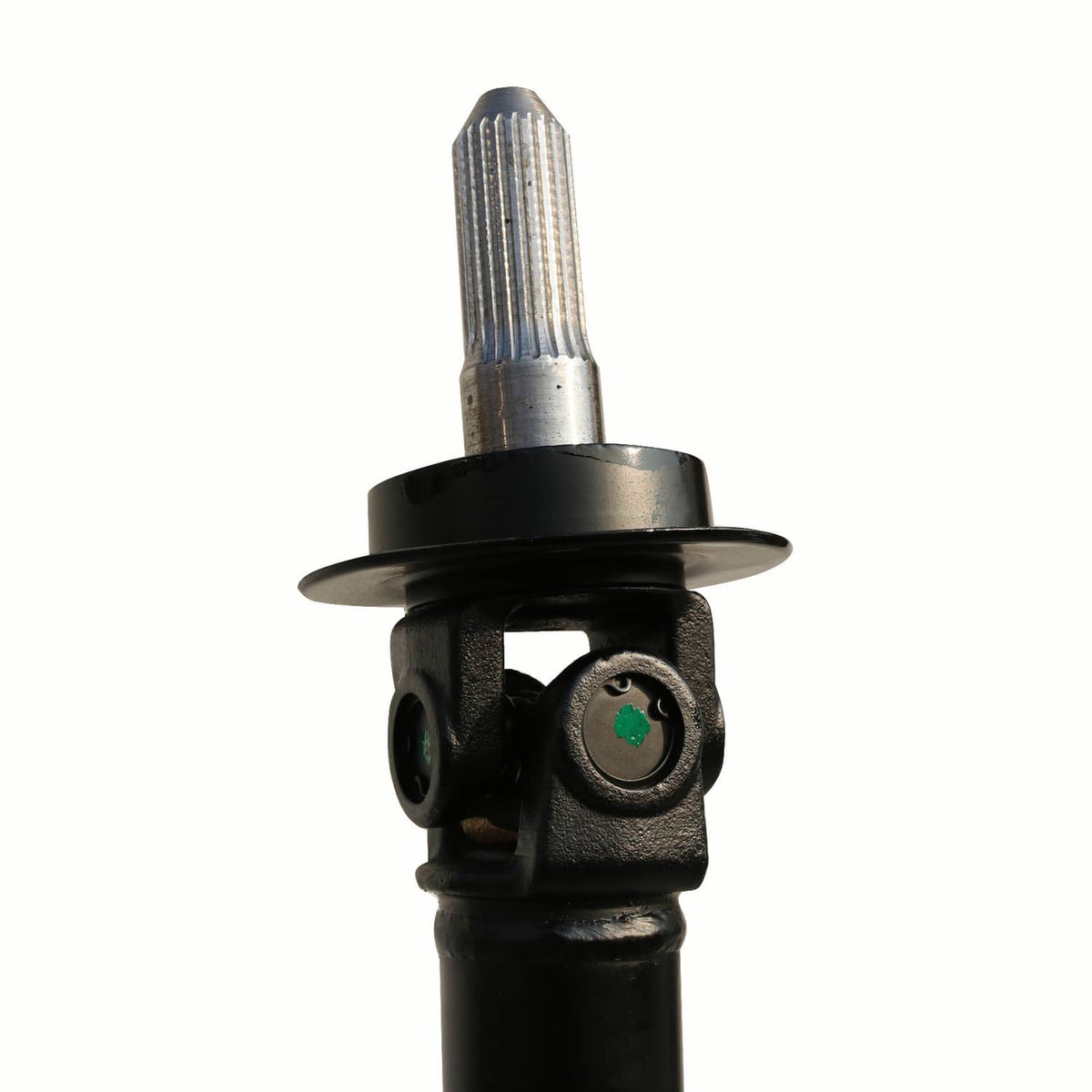 Front drive shaft support housing with splined shaft top and black mounting body