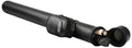 Black hard pool cue case with end cap and round logo badge