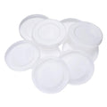 White round mailing tube end caps, 24-pack of plastic caps