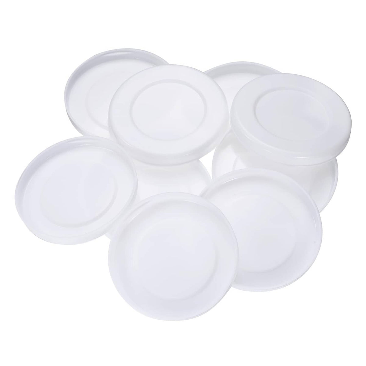 White round mailing tube end caps, 24-pack of plastic caps