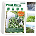 Plant cover frost cloth, 10 x 33 ft breathable 1.1 oz fabric, shown in packaging