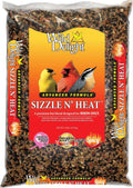 Wild Delight Sizzle N' Heat bird food, 14 lb bag of seed and grains