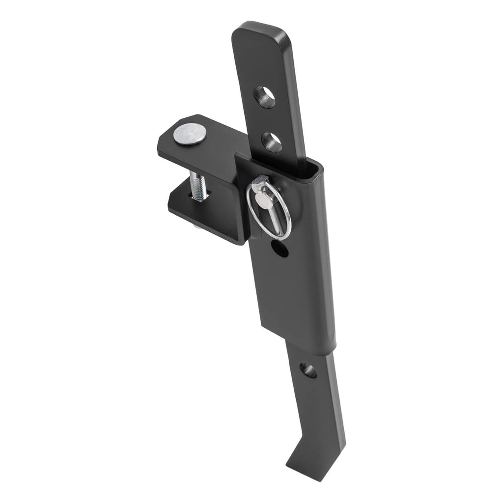Powder-coated steel chisel plow implement with mounting bracket and hitch pin