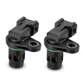 Engine camshaft position sensor, black 2-pack with circular mounting hole