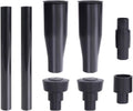 Fountain nozzle set with tall sleeves, two cone nozzles, and dark gray outlet fittings