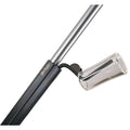 Black slide and pick standard pickholder with clear metal clamp head