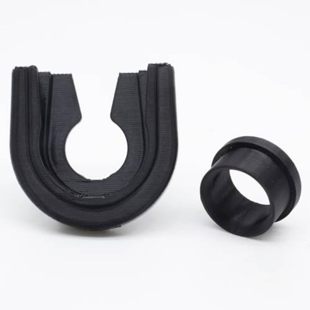 Black rubber shifter reverse lever retainer and sleeve replacement set.