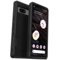 Rugged black phone case for Pixel with raised camera and port cutouts, shockproof design